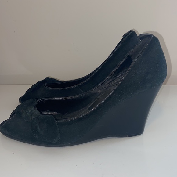 GAP Peep toe Wedge Heels - Picture 4 of 6